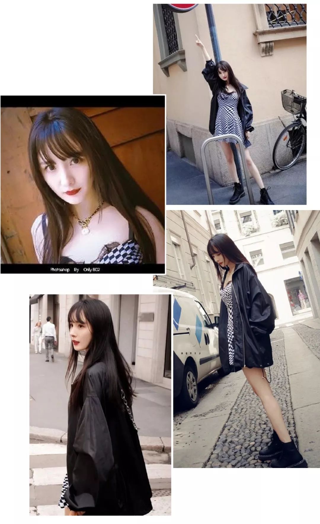 相比上一任渣女头大波浪,直接了当告诉别人"我是渣女,在黑长直伪装的
