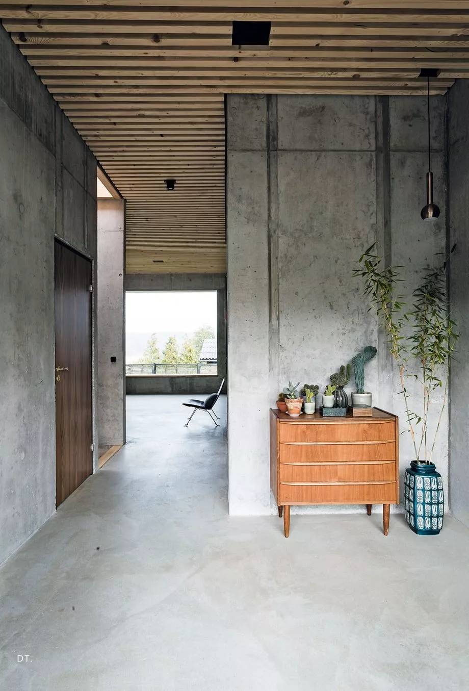 西安室内设计师张宁国推荐:有一种"素面朝天"的美,叫水泥墙!