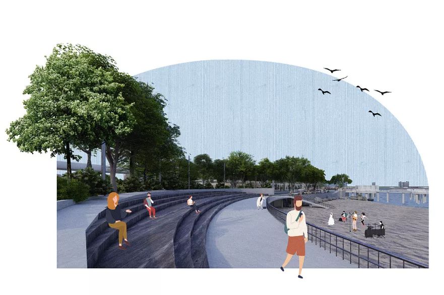 不过就是添加阴影,稍微改一改不太和谐的色调,居然就完成了一副效果图