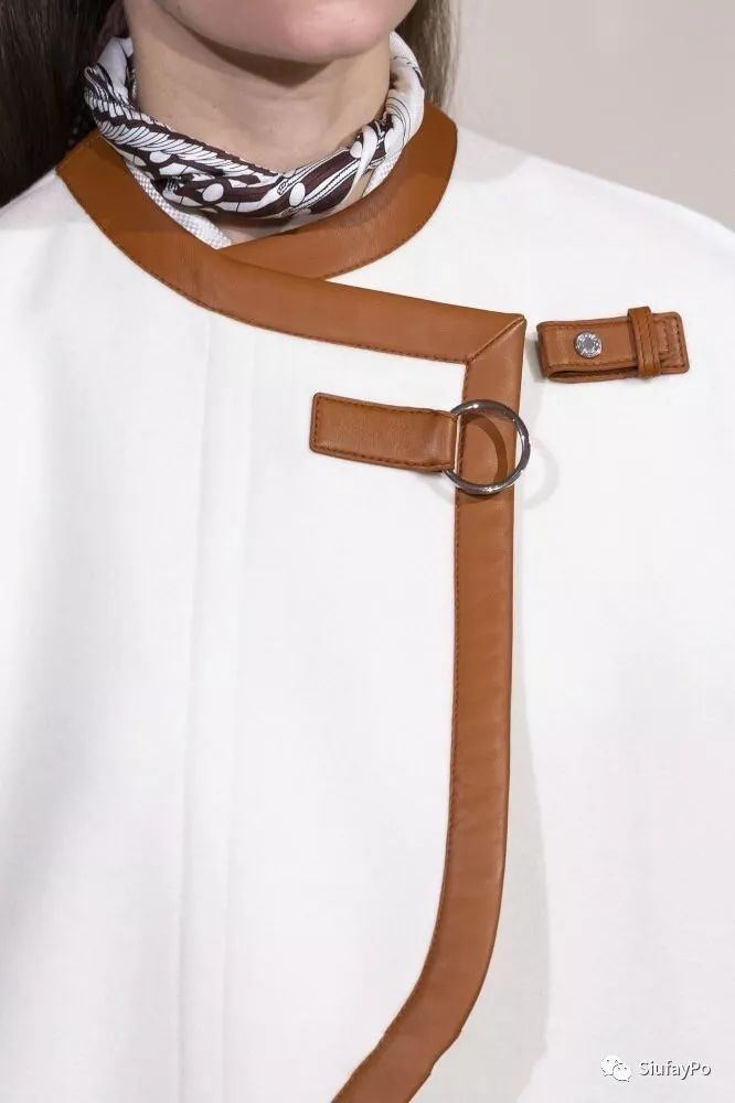 服装边缘设计与处理工艺明线锁边毛边包边镶边荷叶边