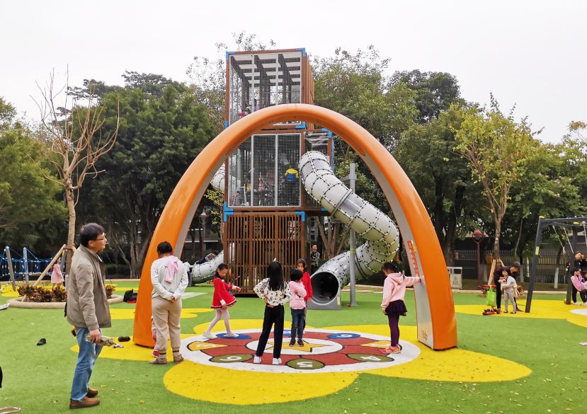 超好玩桂城怡翠公园改造升级儿童游乐园开放快来打卡