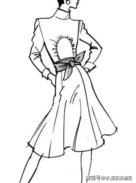 服装制版教程意大利男装原型改成女装原型才智服装制版