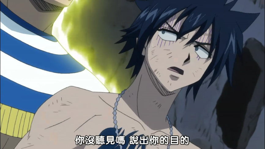 妖精的尾巴鸠拉vs布莱恩圣十与六魔的对决简单粗暴且合理