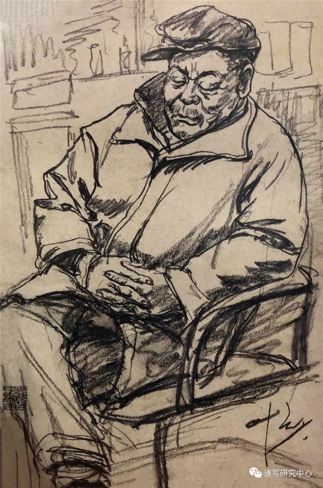 中国美术学院速写留校作品精选