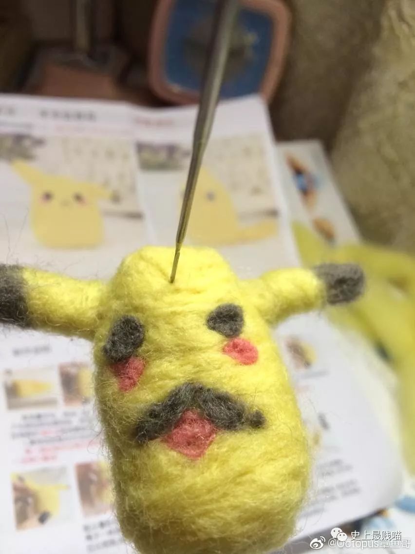 戳羊毛毡失败作品大赏男朋友看了差点没分手