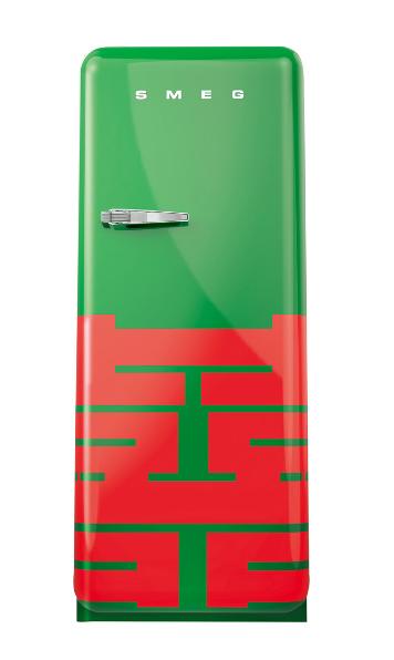 绿色红双喜冰箱/smeg