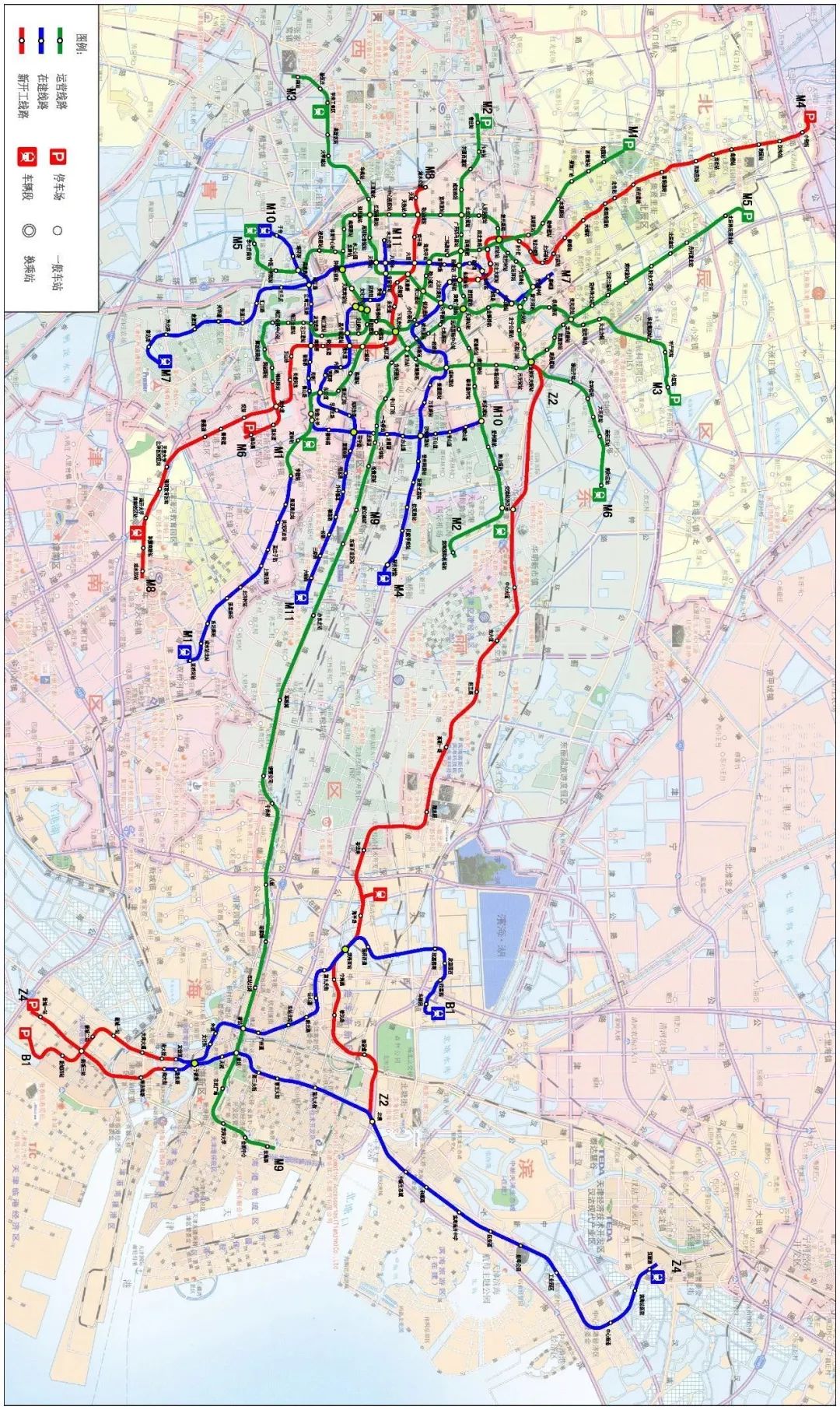 来了!滨海新区地铁z2线明年启建