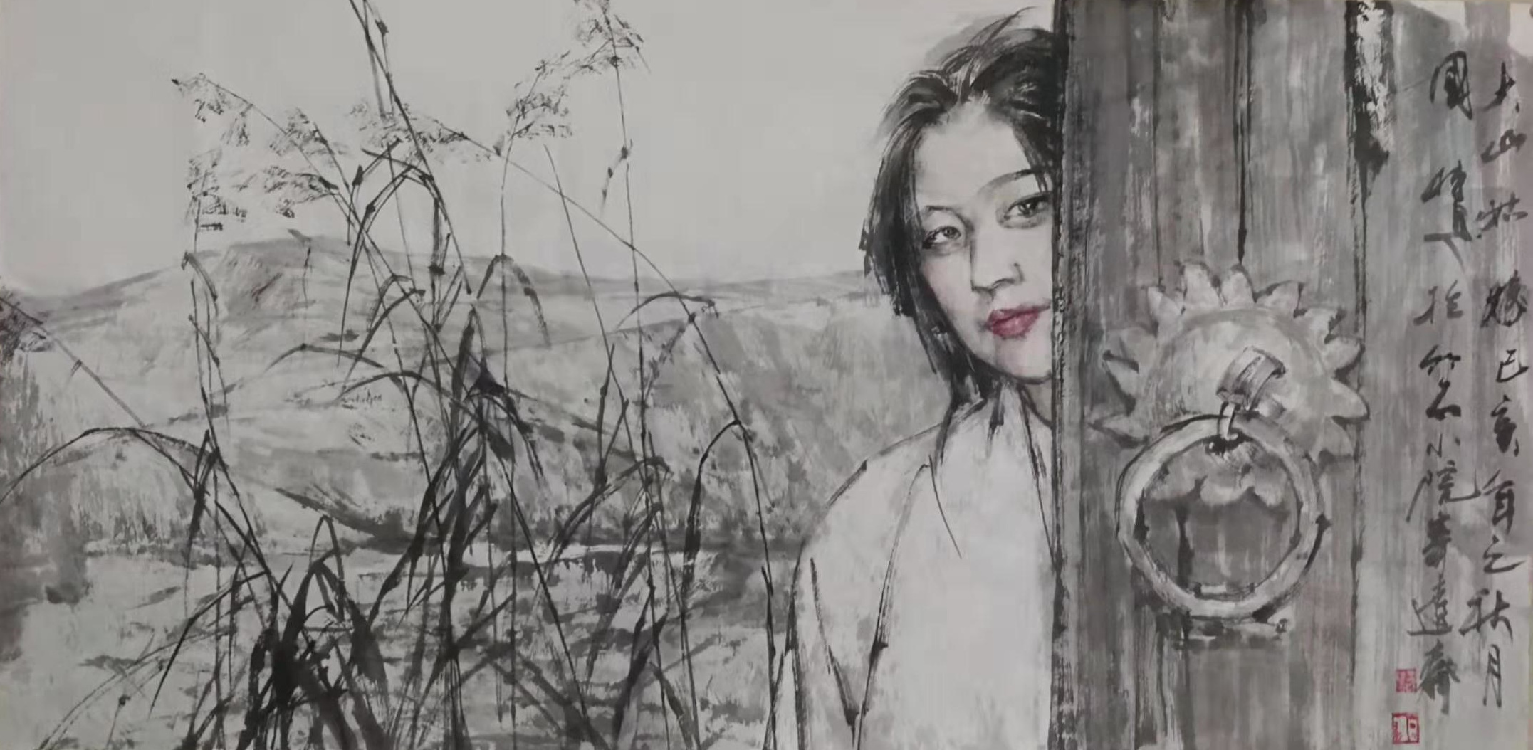 当代人物画名家王国栋先生作品欣赏