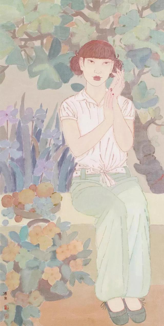 当代青年工笔画家李传真拍卖作品赏析