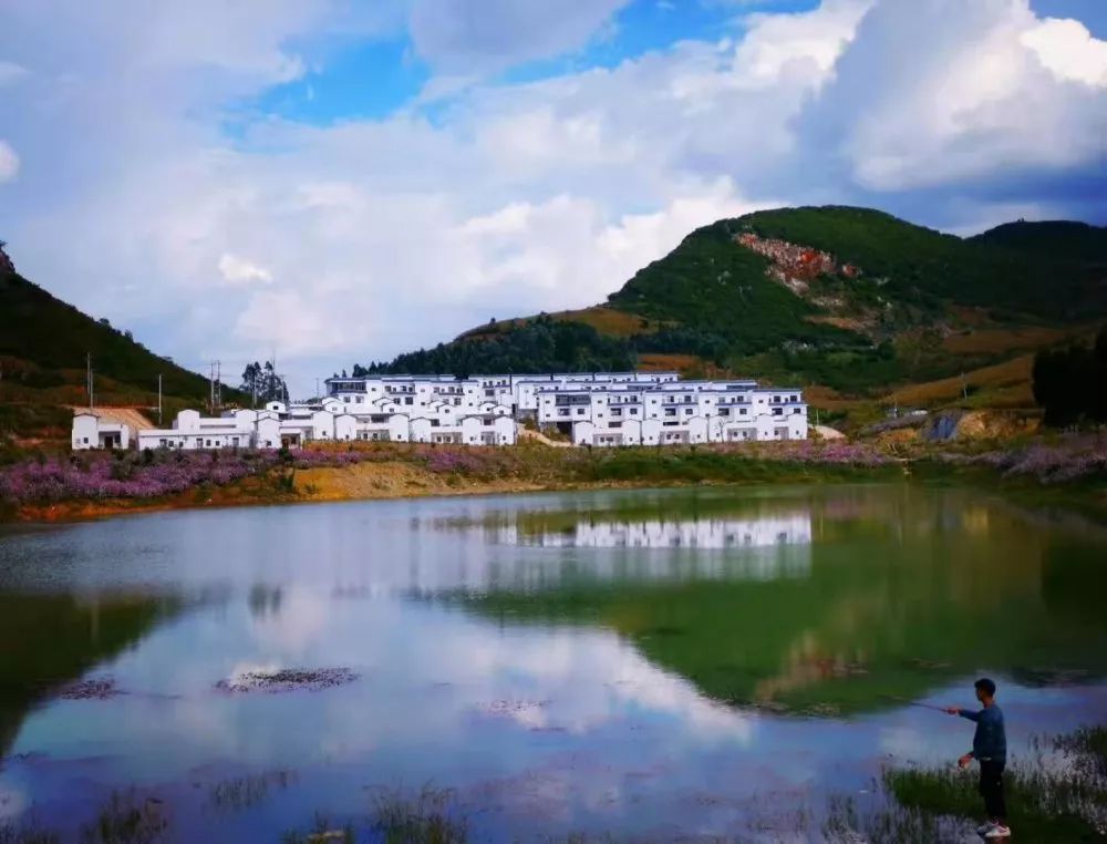 石林大可乡老黑山乡村振兴项目正式开工期待昔日的贫困村完美蜕变