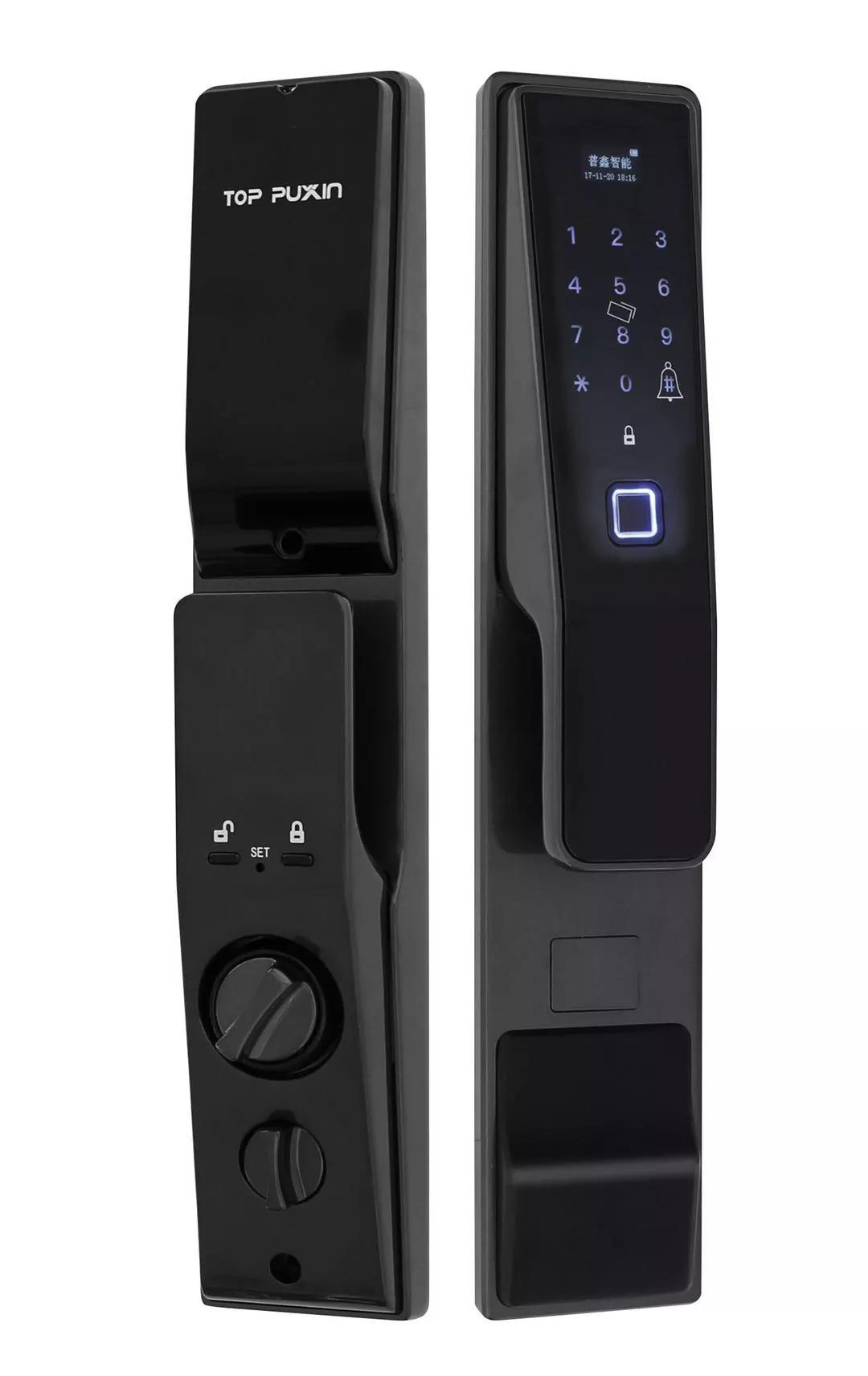 普鑫智能锁亮相永康门展,现场展位观众爆满!