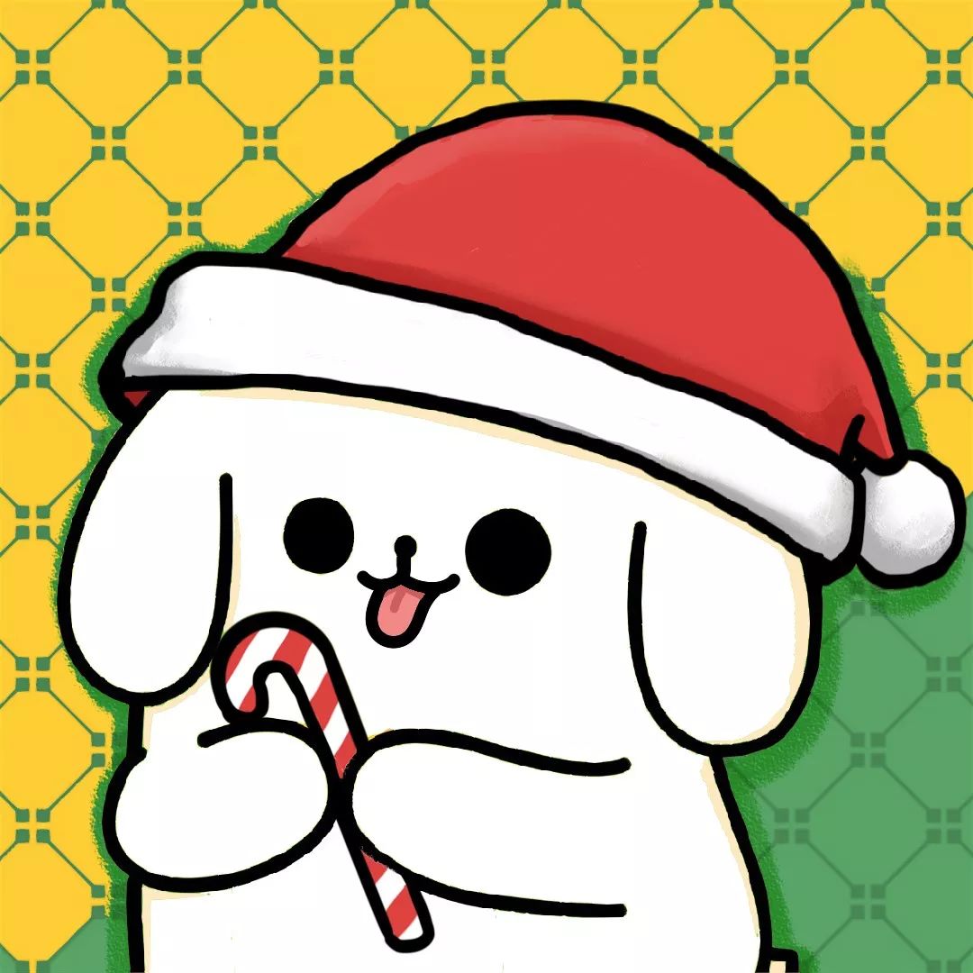 节日气泡狗5周年圣诞快乐