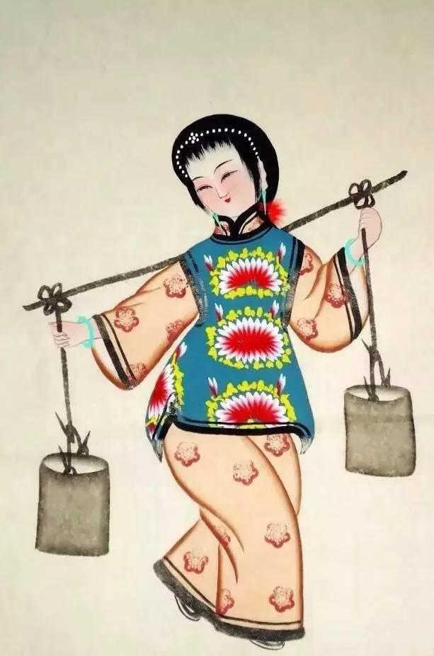 中国一绝扑灰年画汉族传统民间艺术山东高密古老画种