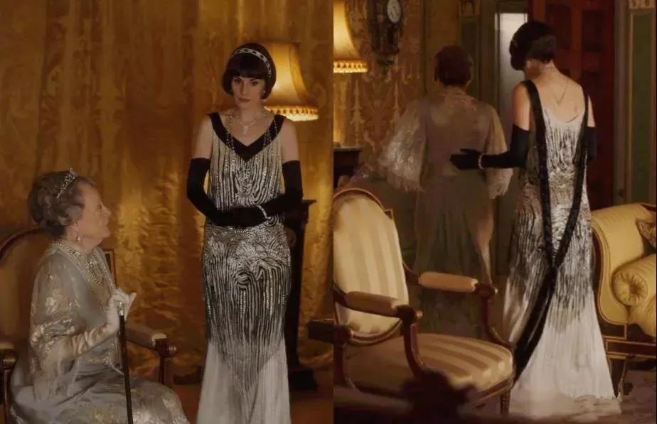 认真研究了唐顿庄园get到真正贵族的礼服搭配