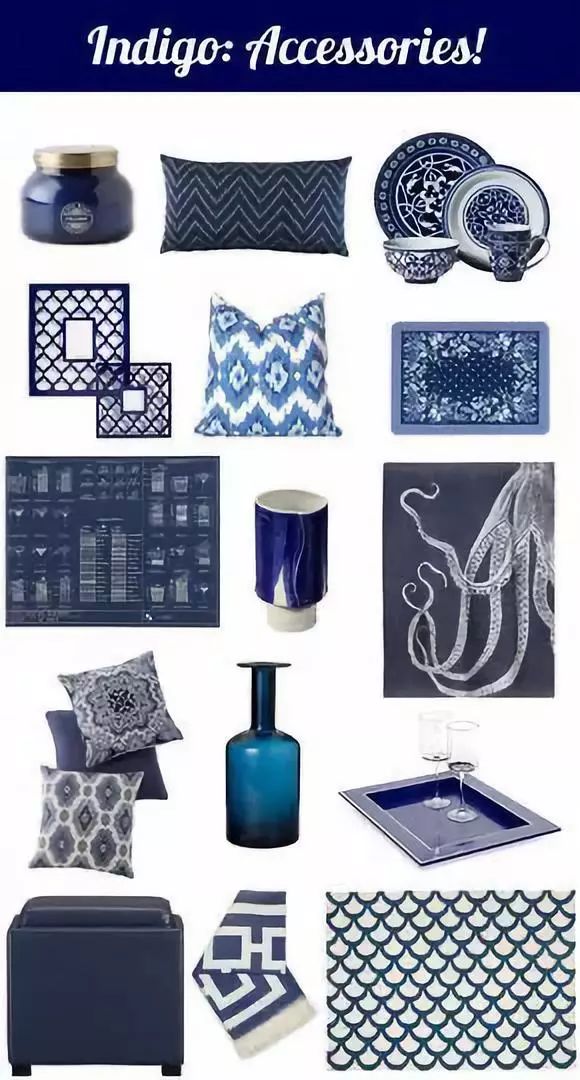 青山黛-青花瓷图案纹样也可以很时尚!很高级!