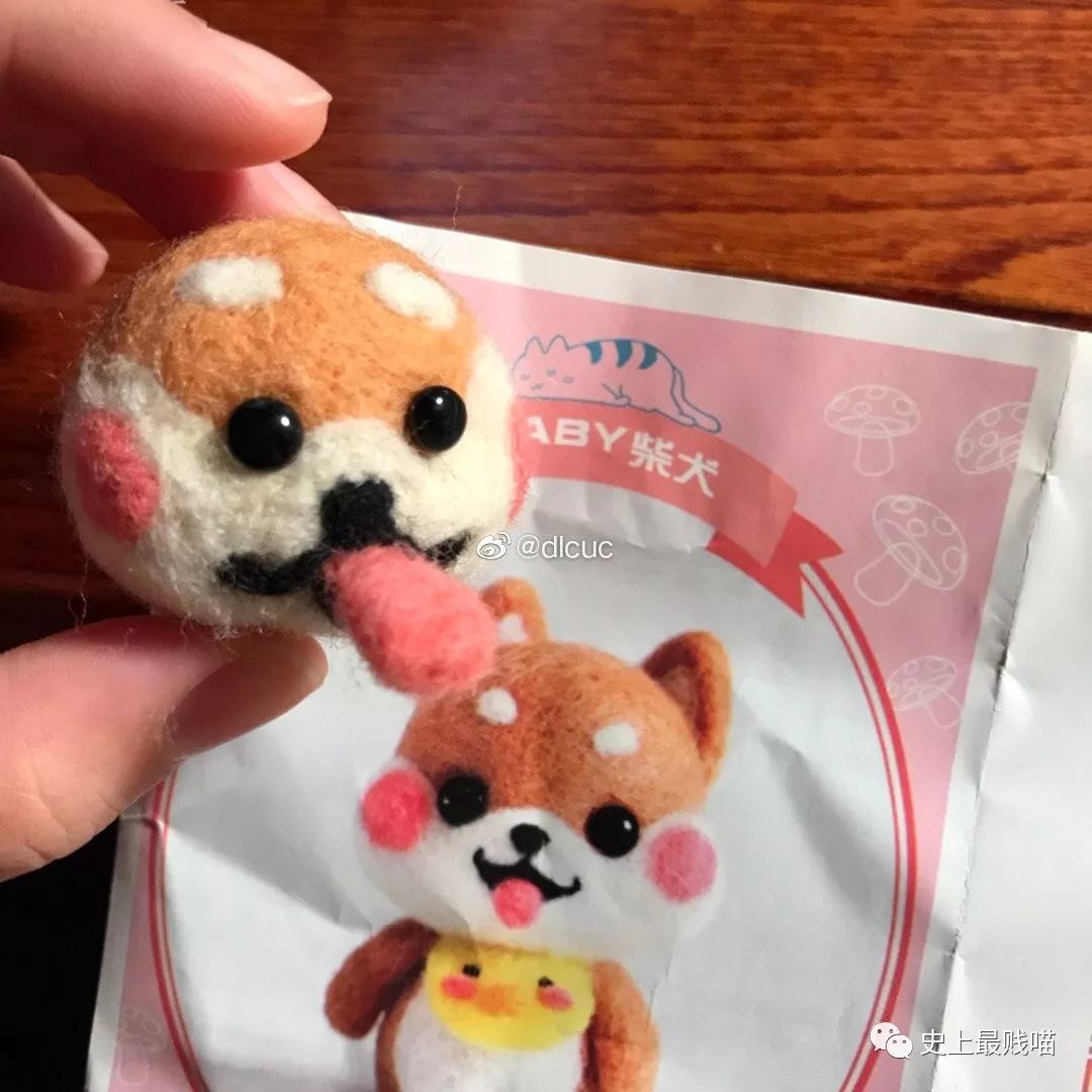 戳羊毛毡失败作品大赏男朋友看了差点没分手