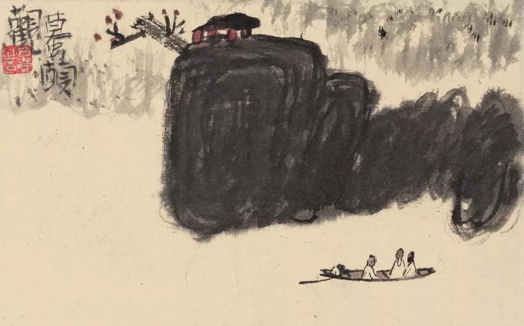 陈子庄作品文献瀞园赏析展