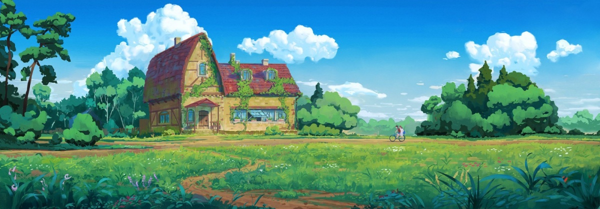 俄罗斯插画师,笔下梦幻般的场景,每幅画都犹如一个美好童话世界