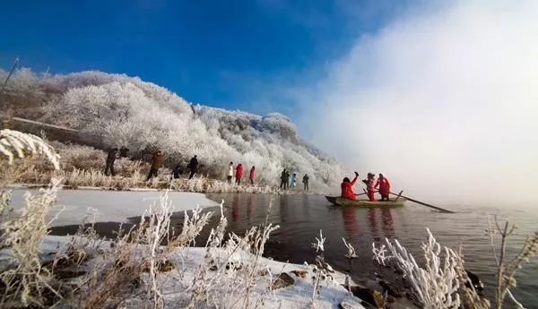 暖了!抓拍丹東冬至雪景