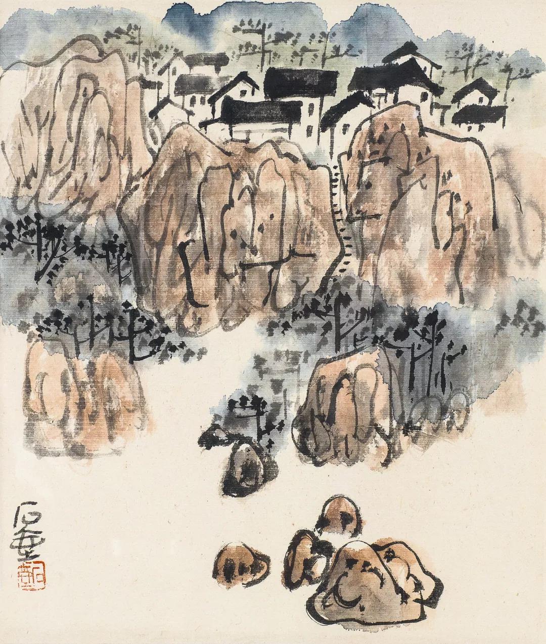 陈子庄作品文献瀞园赏析展