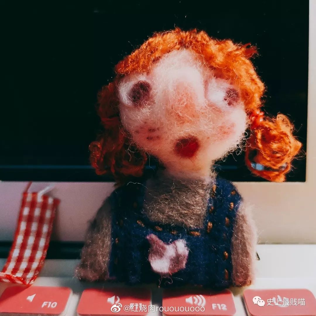 "戳羊毛毡失败作品大赏",男朋友看了差点没分手