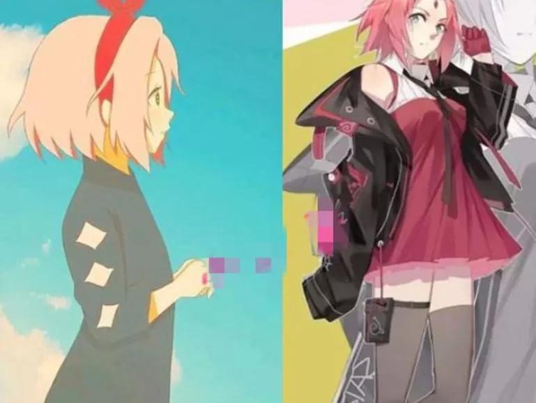 火影当女忍者穿上丝袜后躲过了雏田逃过了小樱却被小南迷住了