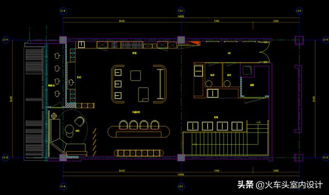 西裝高端定製服裝店輕奢風格丨su模型全套cad施工圖紙