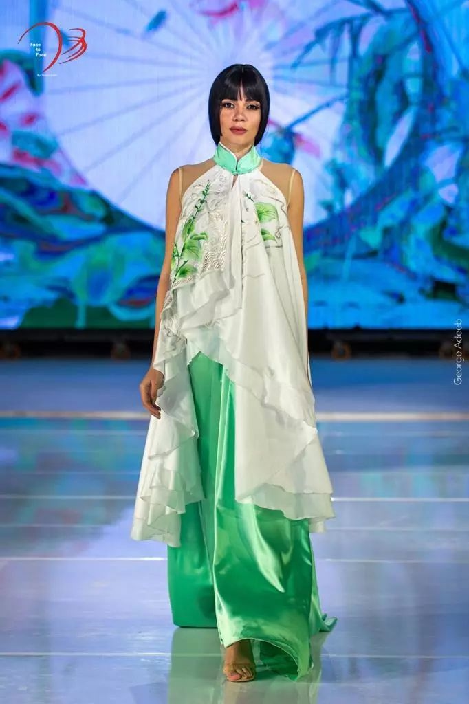 丝路映像中国时装秀惊艳埃及