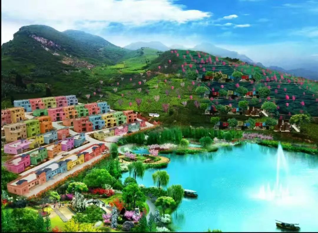 石林大可乡老黑山乡村振兴项目正式开工期待昔日的贫困村完美蜕变