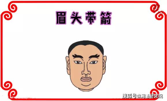 眉头带箭