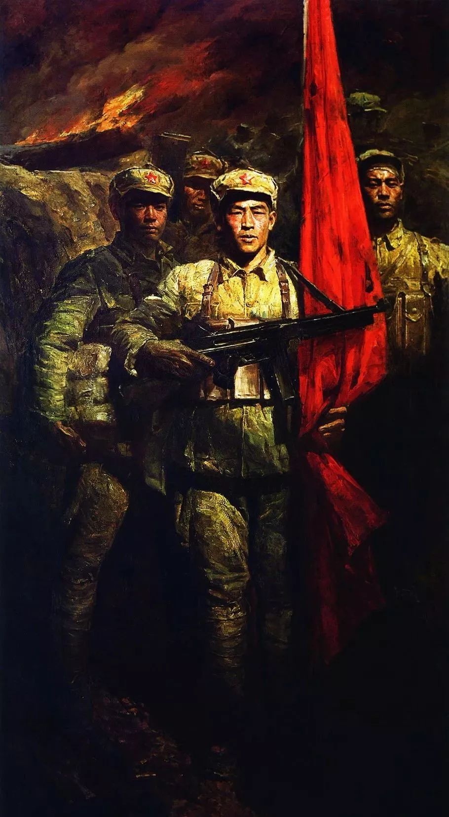 古今中外的完美结合陈逸飞油画作品高清欣赏