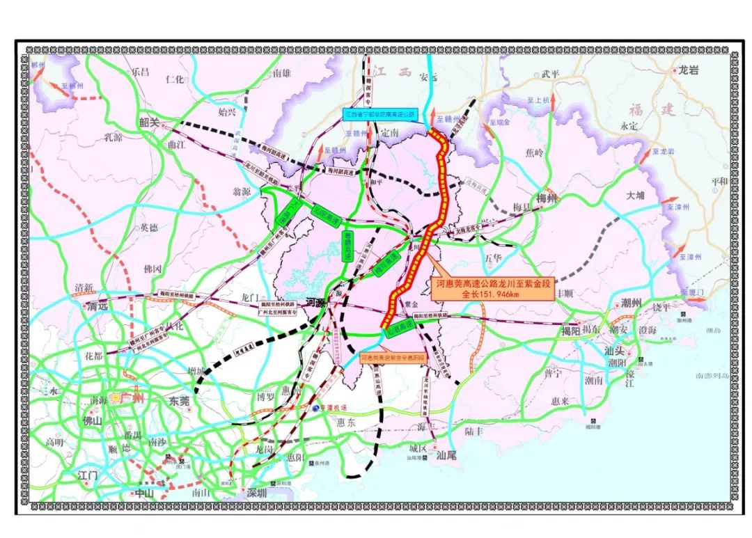 河惠莞高速公路龙紫段元旦通车!