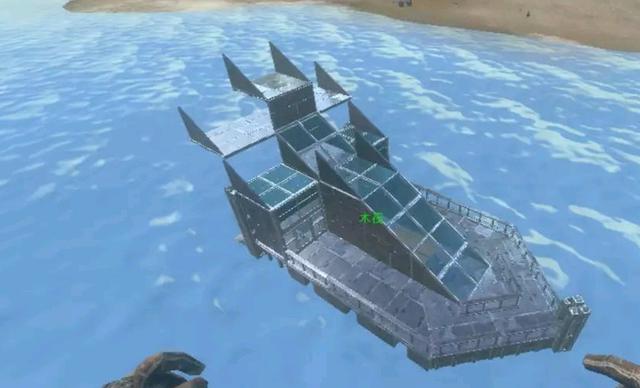 网友评方舟生存进化手游玩家造泰克船一漏洞躲不过利兹鱼