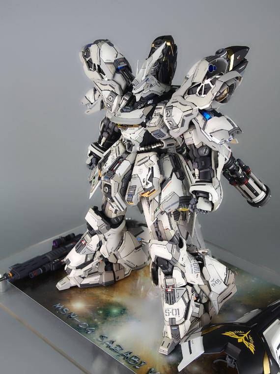 完美细节,白色沙扎比改