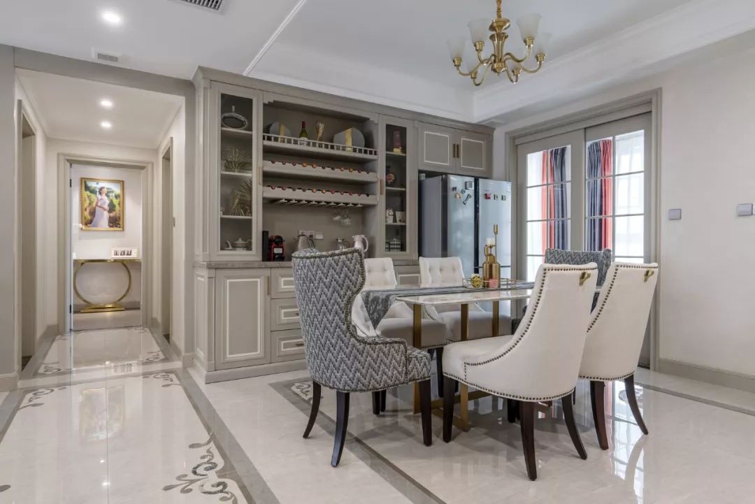 160㎡美式轻奢实景新作与君携手沉淀在时光中的烂漫