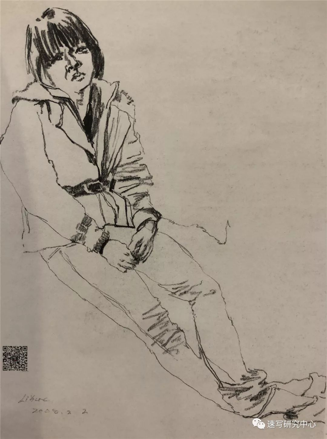 中国美术学院速写留校作品精选