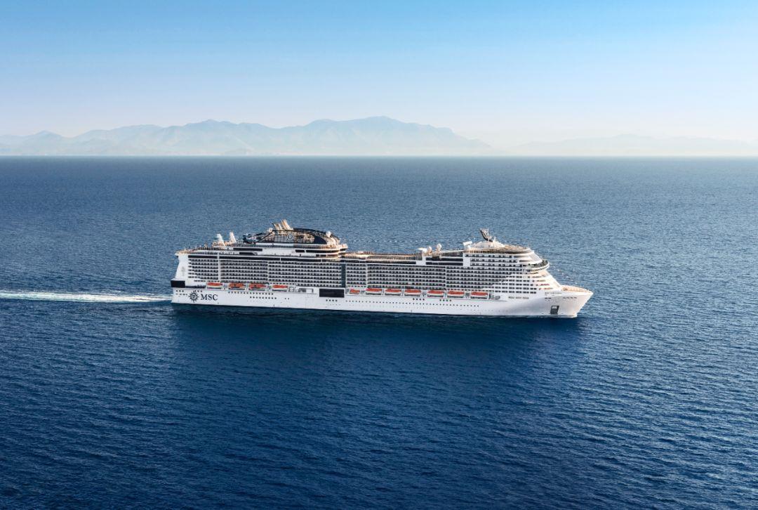 msc地中海邮轮为msc地中海华彩号举行浮水仪式一个月内连庆三大重要