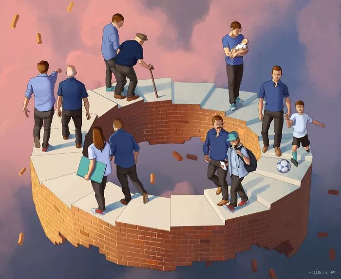 12幅发人深省的人性插画每一张都意味深长你都67读懂了吗67