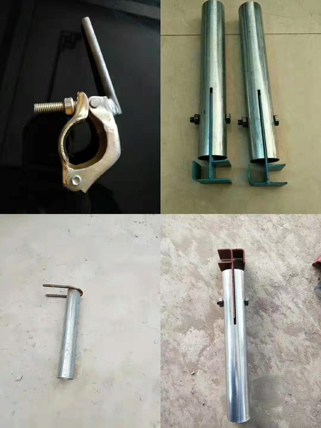 建筑工地爬架钢板网安装配件图片