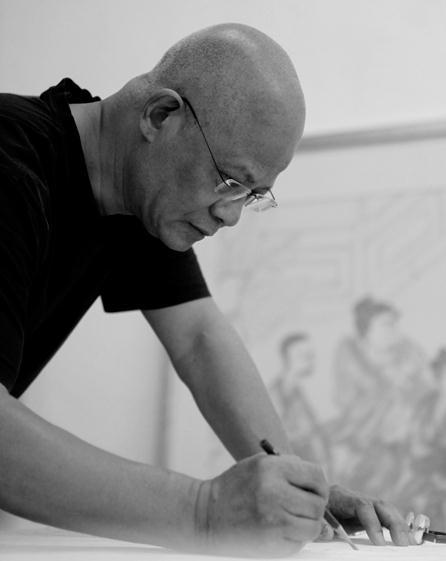 邱振中爱写诗的书法家