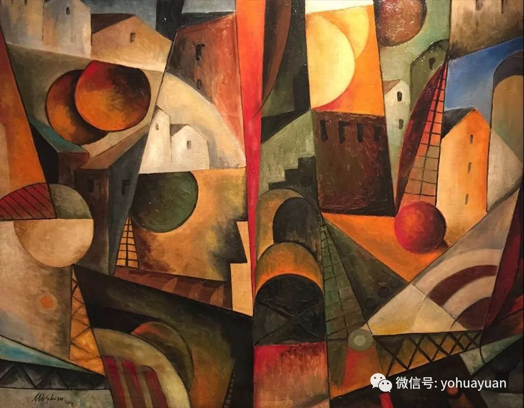 绘画欣赏——albert·gleizes_立体派