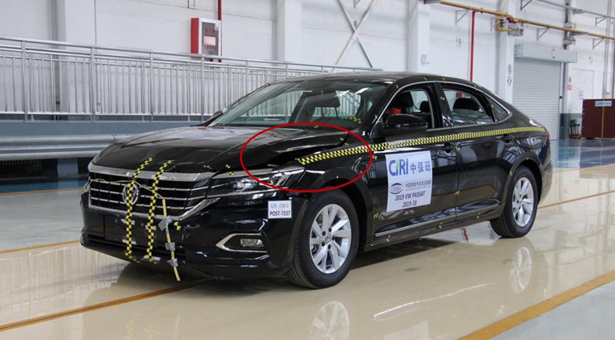 深评丨帕萨特ciasi结果出炉a柱弯折偏置碰撞较差