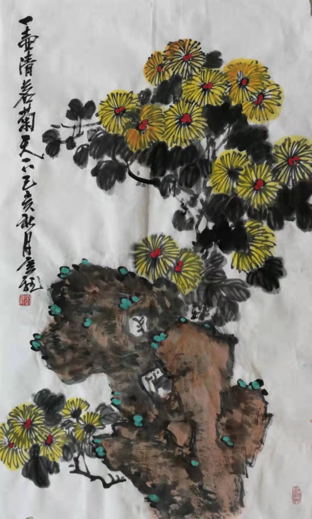 中国画名家画家秦云飞作品欣赏