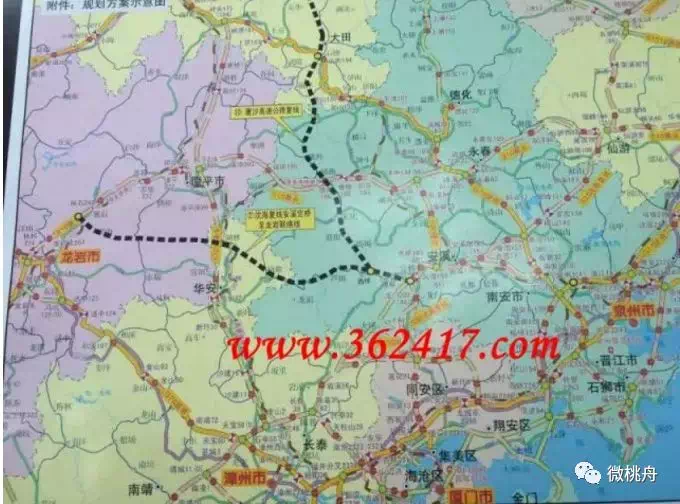 好消息安溪新一条高速公路规划有重大进展