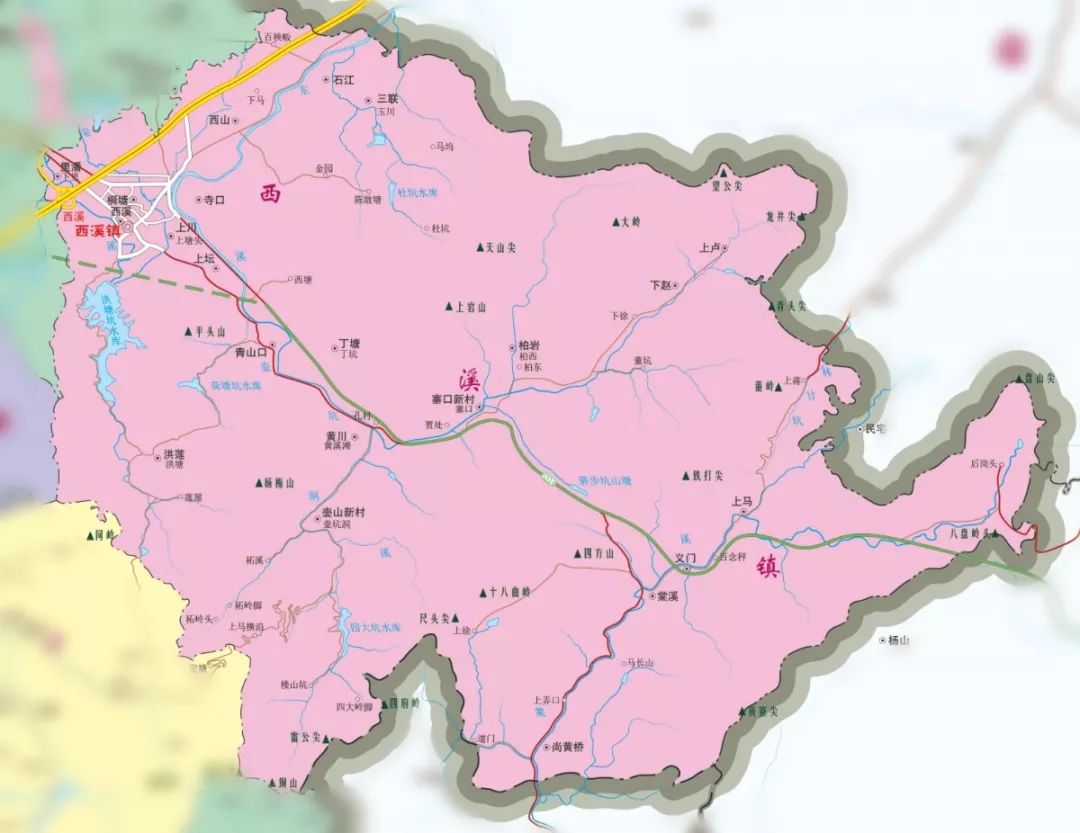 永康各镇地图图片