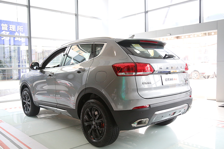 更时尚更运动更智能哈弗h4pro到店实拍解析