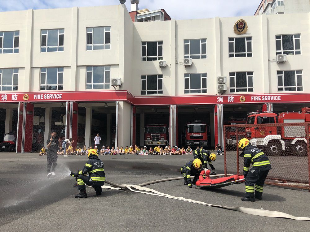 回眸2019我们这一年之一青岛市消防救援支队特勤大队一中队