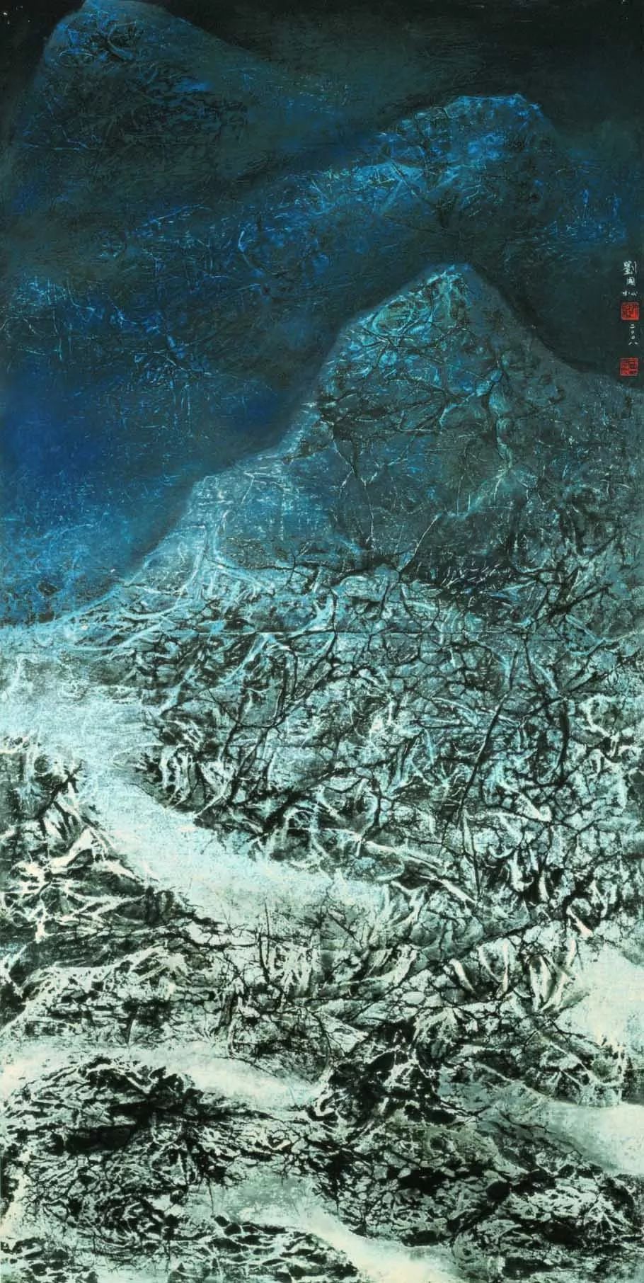 现代水墨之父刘国松先求异再求好