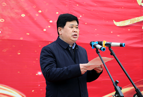 邹城市举办老年大学老干部活动中心军休所一体化项目奠基仪式