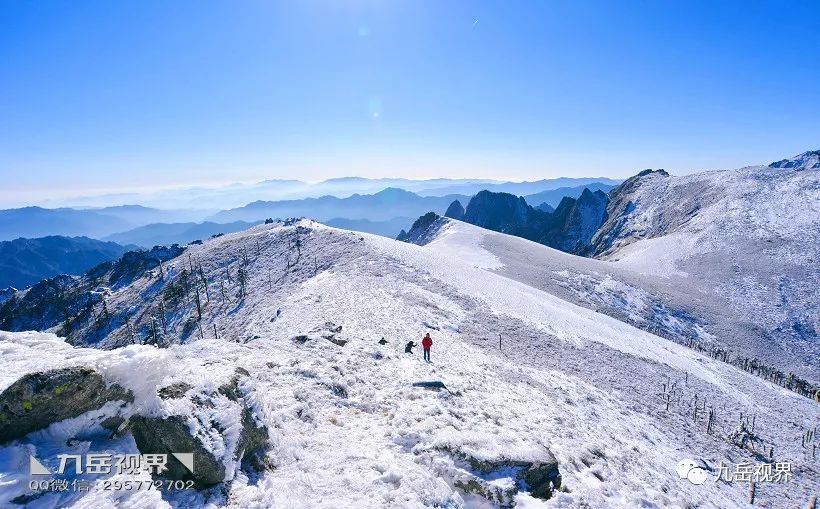 ◣九岳视界◥ 冬雪下的跑马梁